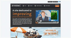 Desktop Screenshot of offthebeach.org